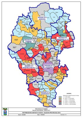 Cartina Distribuzione Abitanti Seggi