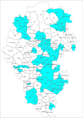 Mappa Comuni aderenti SUA