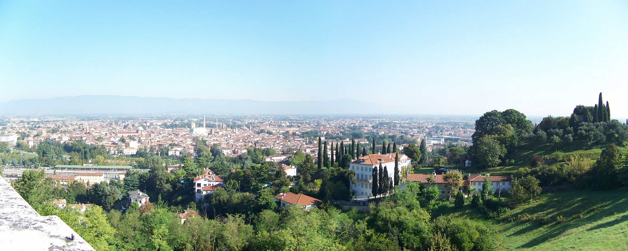 Vicenza - Panorama da Monte Berico
