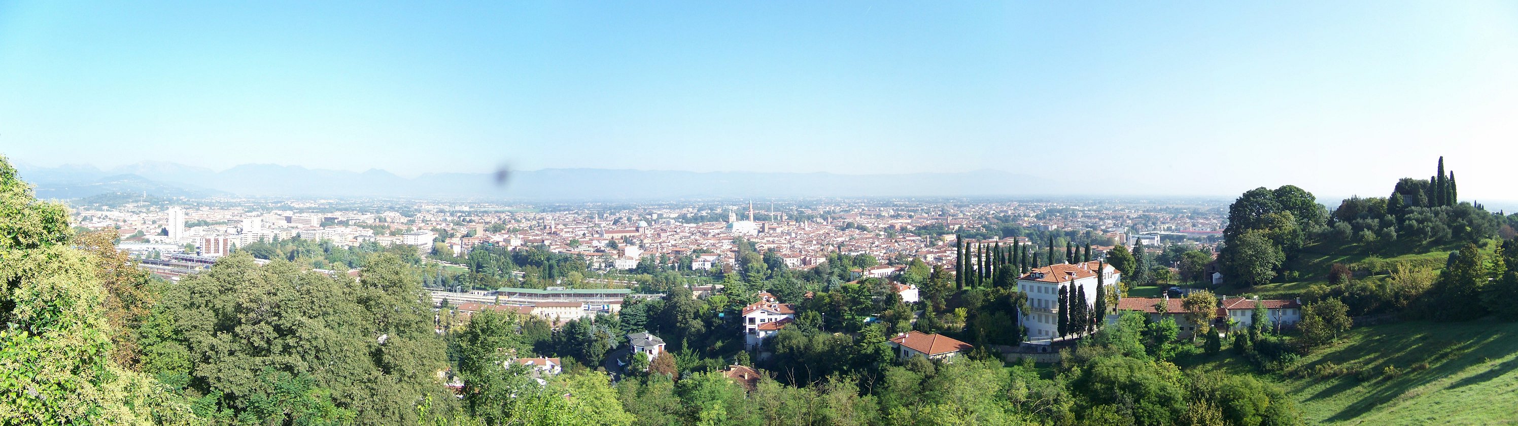 Vicenza - Panorama da Monte Berico