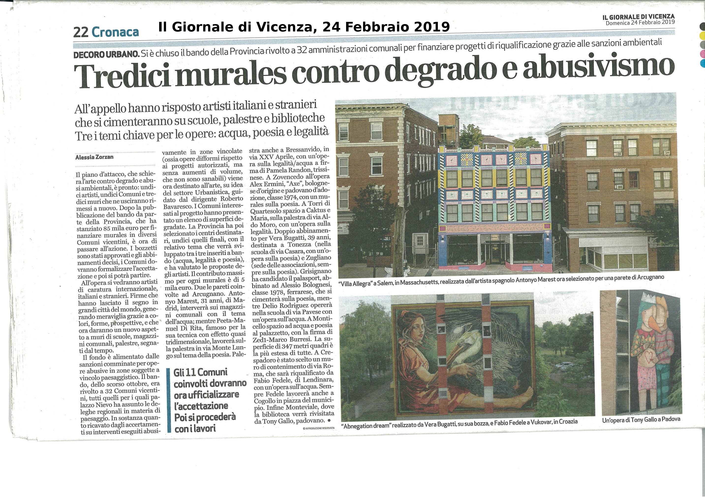 24 febbraio 2019 - Il Giornale di Vicenza