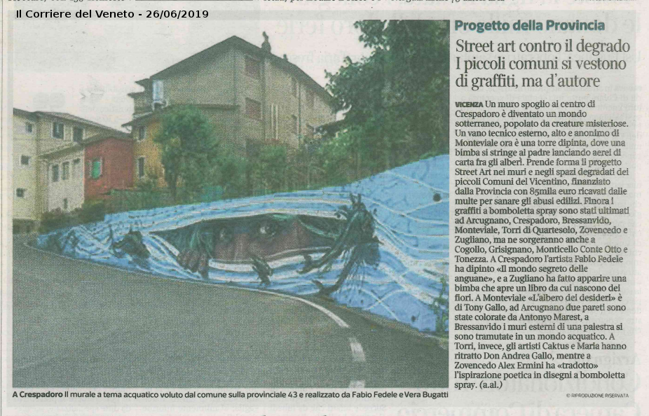  26 giugno 2019 - Corriere del Veneto
