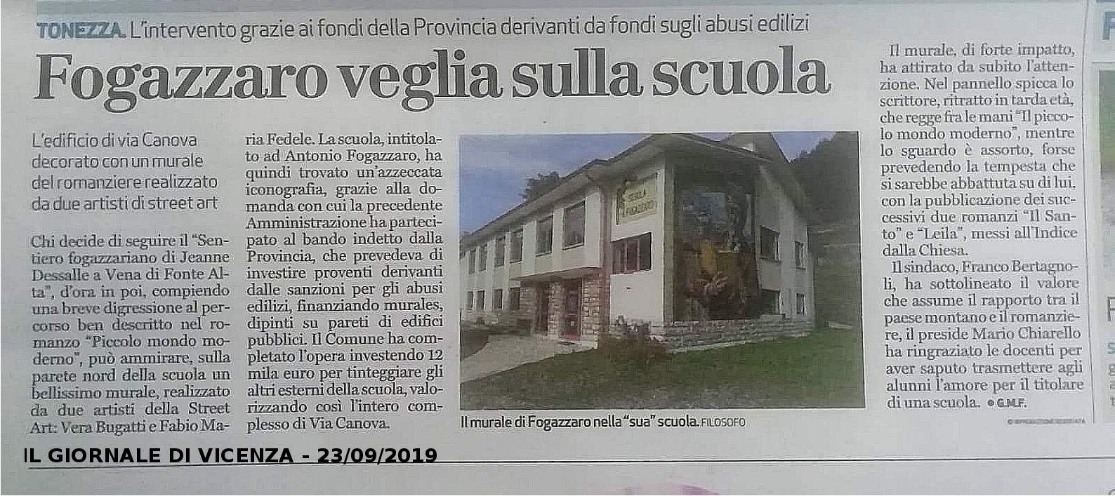  23 settembre 2019 - Giornale di Vicenza