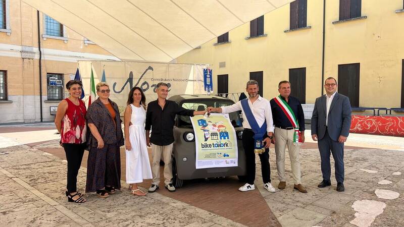 Mobilità sostenibile: Alessio di Nove vince la mini-car elettrica del concorso nazionale Ecoattivi di Bike to Work