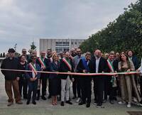 Inaugurato il parco verde al centro studi Foto 1