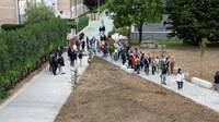 Inaugurato il parco verde al centro studi Foto 2