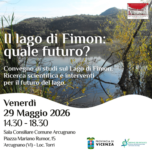 “Il lago di Fimon: quale futuro?”: venerdì 29 maggio ad Arcugnano
