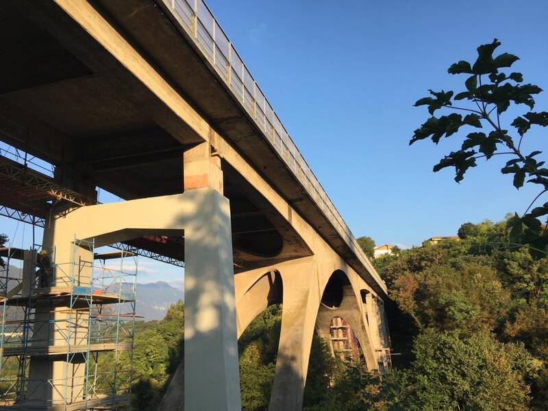 Lavori Ponte dei Granatieri