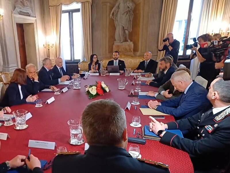 Sicurezza nel vicentino: il Ministro Piantedosi al Comitato Ordine e Sicurezza.